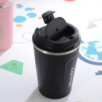 Double Walled Stainless Steel Travel Coffee Mug Vacuum Insulated Reusable Coffee Tumbler Cup 380ml