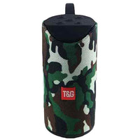 Tg113 Super Bass Splash-Proof Wireless Bluetooth Speaker (Multicolored) Army Phone Acce