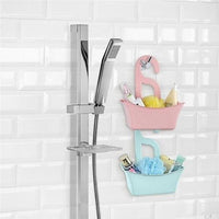 Titiz Plastik Hook Multi-Purpose Bathroom Basket - Karout Online -Karout Online Shopping In lebanon - Karout Express Delivery