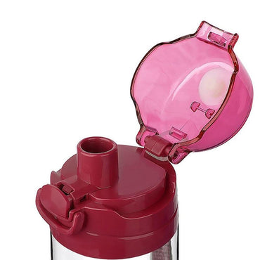 Titiz Plastik Cascada Patterned Water Bottle 500ml - 17oz - Karout Online -Karout Online Shopping In lebanon - Karout Express Delivery