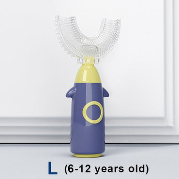**(NET)** U Shaped Kids 2 Sided Toothbrush / 21FK114