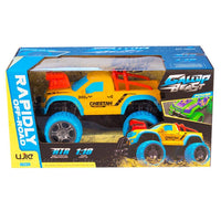R/C Mountain Crazed Cross-Country Racing Car.