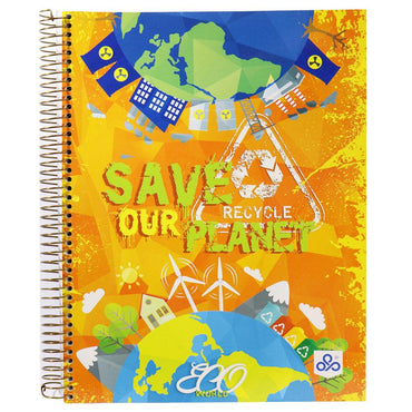 Opp Picture Spiral Notebook  21 x 27.5 cm 192 Sheets 384 Pages - Seyes - Karout Online -Karout Online Shopping In lebanon - Karout Express Delivery