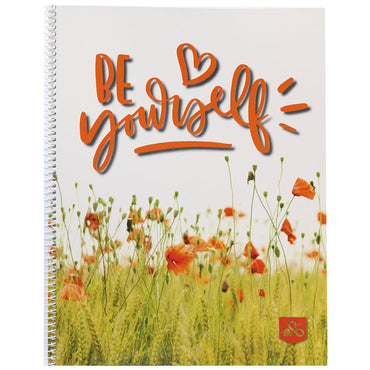 OPP PICTURE spiral notebook - 144 Sheets - 288 Pages - Seyes - Karout Online -Karout Online Shopping In lebanon - Karout Express Delivery