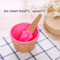 Colorful Baby Food Bowl and Spoon Set / KC22-91 - Karout Online -Karout Online Shopping In lebanon - Karout Express Delivery