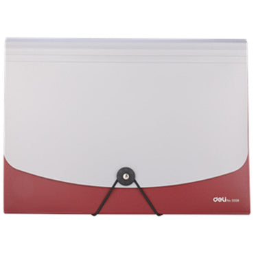 DELI E5558 Expanding File A4 -13 Pockets - Karout Online -Karout Online Shopping In lebanon - Karout Express Delivery