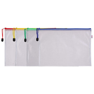 DELI E5654 Zip Bag - A4 - Karout Online -Karout Online Shopping In lebanon - Karout Express Delivery