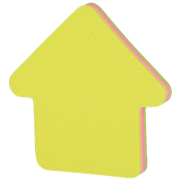 Deli EA03102 Shapes Sticky Notes, 76 x 76mm 80 Sheets - Karout Online -Karout Online Shopping In lebanon - Karout Express Delivery