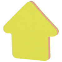 Deli EA03102 Shapes Sticky Notes, 76 x 76mm 80 Sheets - Karout Online -Karout Online Shopping In lebanon - Karout Express Delivery