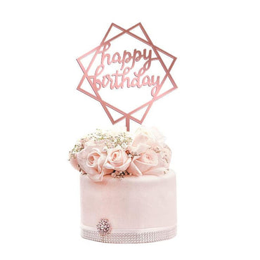 Cake Topper Acrylic 1 Pc