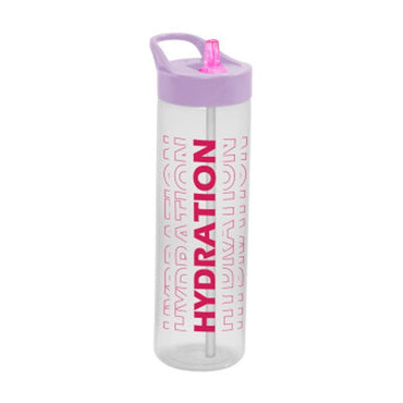 Herevin Patterned Flask with Straw- Hydration 730 ml - Karout Online -Karout Online Shopping In lebanon - Karout Express Delivery