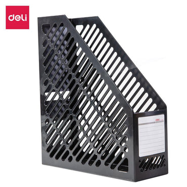 Deli E9841 Magazine Rack Black - Karout Online -Karout Online Shopping In lebanon - Karout Express Delivery