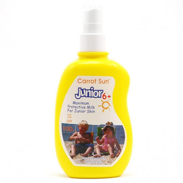 Carrot Sun Junior 6+ Protection Milk 200ml - Karout Online -Karout Online Shopping In lebanon - Karout Express Delivery