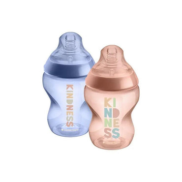 Tommee Tippee Set Of Closer to Nature Deco Bottle 260 ml 2 Pcs / 225504 - Karout Online -Karout Online Shopping In lebanon - Karout Express Delivery