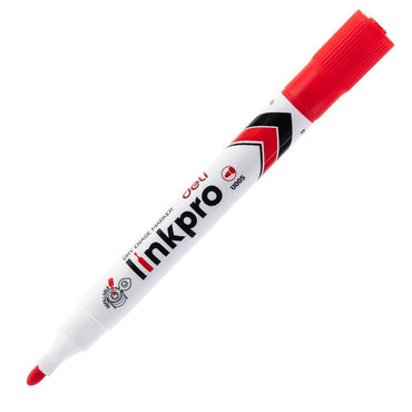 Deli U00540 Dry Erase Marker Refillable Linkpro 2mm Red - Karout Online -Karout Online Shopping In lebanon - Karout Express Delivery