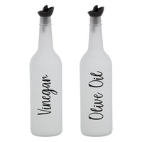 Herevin Ice Colored Oil Bottle Vinegar Olive Oil - Karout Online -Karout Online Shopping In lebanon - Karout Express Delivery