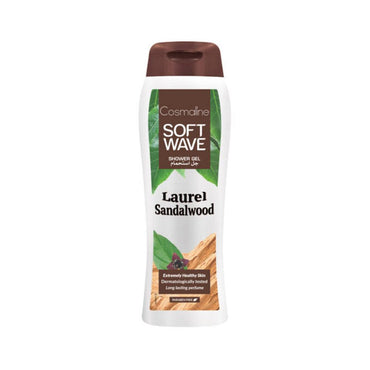 Cosmaline SOFT WAVE SHOWER GEL LAUREL SANDALWOOD 400ml / B0004110 - Karout Online -Karout Online Shopping In lebanon - Karout Express Delivery