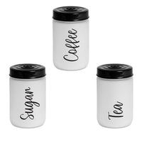 Herevin Decorated Tea-Coffee-Sugar Jar / 660ml - Karout Online -Karout Online Shopping In lebanon - Karout Express Delivery