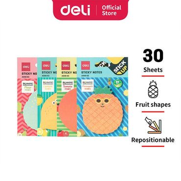 Deli EA55602 Sticky Notes 76 x 75 mm - 30 Sheets / 8080 - Karout Online -Karout Online Shopping In lebanon - Karout Express Delivery