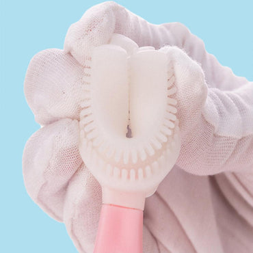 U shaped Toothbrush for kids 6-12 years / 22FK036 - Karout Online -Karout Online Shopping In lebanon - Karout Express Delivery