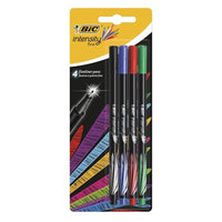 BIC Intensity Fine Classic Pens 4 pcs - Karout Online -Karout Online Shopping In lebanon - Karout Express Delivery