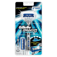 Gillette Mach3 Turbo Men’s Razor Handle & 2 Refill - Karout Online -Karout Online Shopping In lebanon - Karout Express Delivery