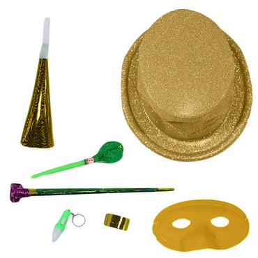 Glitter Plastic Cotillion Set