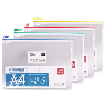 DELI E5526 Zip Bag A4 - Karout Online -Karout Online Shopping In lebanon - Karout Express Delivery