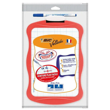 BIC Kids Velleda White Board Double Sided 20 x 30 cm - Karout Online -Karout Online Shopping In lebanon - Karout Express Delivery
