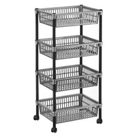 Follow me Wheeled Nostalgia Shelf 4 Layers - Karout Online -Karout Online Shopping In lebanon - Karout Express Delivery