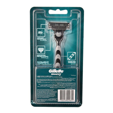 Gillette Mach3 Men’s Razor Handle + 1 Refill - Karout Online -Karout Online Shopping In lebanon - Karout Express Delivery