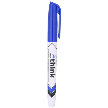 Deli U00630 Dry Erase Marker Think Blue 1.2mm - Karout Online -Karout Online Shopping In lebanon - Karout Express Delivery