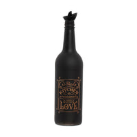 Herevin New Oil Bottle - Mat Black - Karout Online -Karout Online Shopping In lebanon - Karout Express Delivery