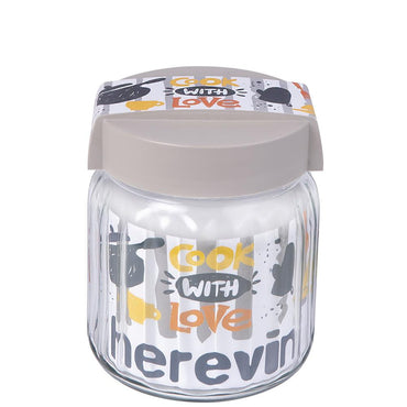 Herevin Jar   - Cook With Love / 1Lt - Karout Online -Karout Online Shopping In lebanon - Karout Express Delivery