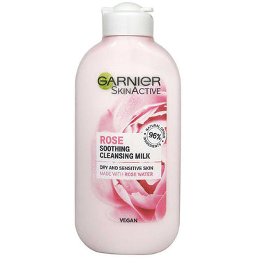 GARNIER SkinActive Cleansing Milk Rose Water 200ml - Karout Online -Karout Online Shopping In lebanon - Karout Express Delivery