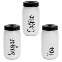 Herevin Decorated Tea-Coffee-Sugar Jar / 1000ml - Karout Online -Karout Online Shopping In lebanon - Karout Express Delivery