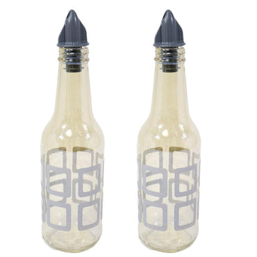 Sigma Glass Oil Bottle Set of 2 pcs - Karout Online -Karout Online Shopping In lebanon - Karout Express Delivery