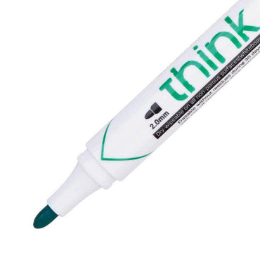 Deli U00150 Dry Erase Marker Green - Karout Online -Karout Online Shopping In lebanon - Karout Express Delivery