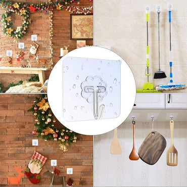 Wall Adhesive Hooks 20pcs / 22FK048 - Karout Online -Karout Online Shopping In lebanon - Karout Express Delivery