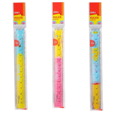 Deli G00902 Ruler 12 cm - Karout Online -Karout Online Shopping In lebanon - Karout Express Delivery