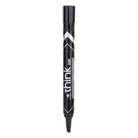 Deli U10120 Chisel Tip Permanent Marker 1.5-5mm Black - Karout Online -Karout Online Shopping In lebanon - Karout Express Delivery
