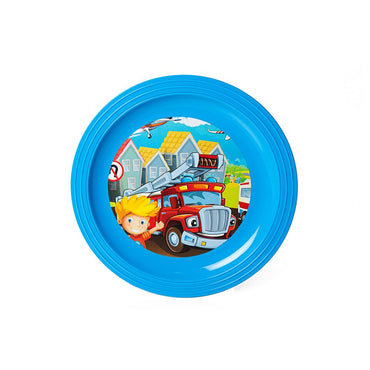Herevin Plastic Plate - Blond boy - Karout Online -Karout Online Shopping In lebanon - Karout Express Delivery