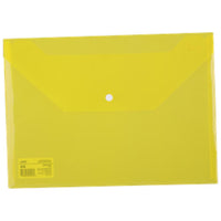 Deli EF10462 File Bag A4 - Yellow - Karout Online -Karout Online Shopping In lebanon - Karout Express Delivery