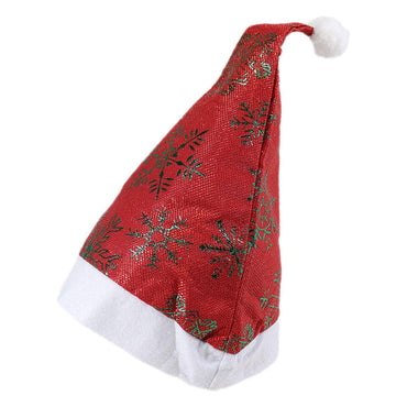 Christmas Red Glossy Santa Hat / Q-929 - Karout Online -Karout Online Shopping In lebanon - Karout Express Delivery