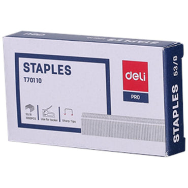 Deli ET70110 Staples  53/81 1000pcs - Karout Online -Karout Online Shopping In lebanon - Karout Express Delivery
