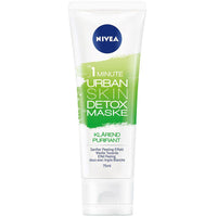 Nivea 1 Minute Urban Essentials Skin Detox Purifying Face Mask 75ml - Karout Online -Karout Online Shopping In lebanon - Karout Express Delivery