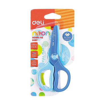 Deli E6067 Plastic Scissors 12 cm - Karout Online -Karout Online Shopping In lebanon - Karout Express Delivery