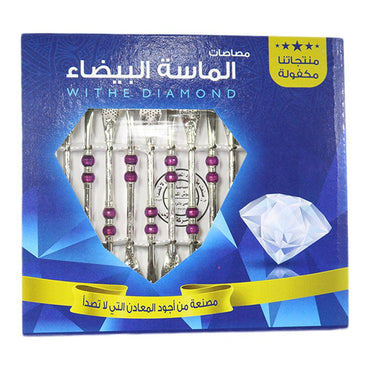 White Diamond Mate Lollipop Set (12 Pcs) - Karout Online -Karout Online Shopping In lebanon - Karout Express Delivery