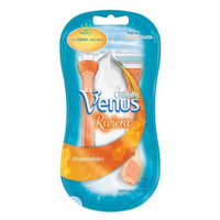 Gillette Riviera Venus 2 Pieces - 3 Blades - Karout Online -Karout Online Shopping In lebanon - Karout Express Delivery