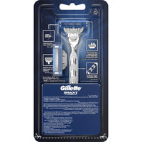 Gillette Mach3 Turbo Men’s Razor Handle + 2 Refill - Karout Online -Karout Online Shopping In lebanon - Karout Express Delivery